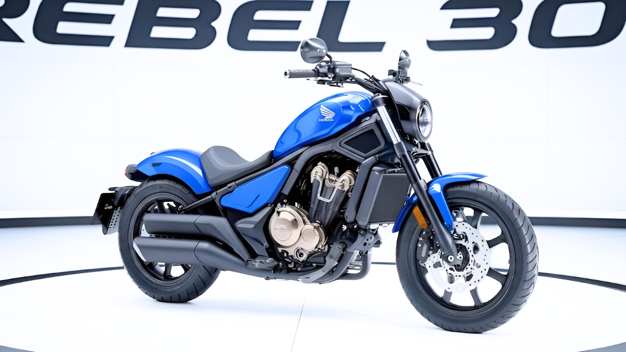Honda Rebel 300: La Motocicleta Cruiser Ligera Perfecta para Principiantes, Cómoda, Económica y con Estilo Moderno para Ciudad y Carretera