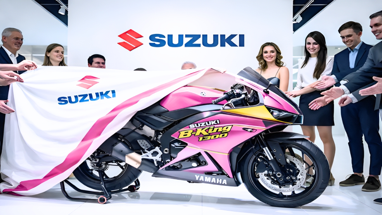 Evento Promocional de Motocicleta Suzuki: Presentación Especial con Diseño Deportivo, Tecnología Moderna y Estilo Impactante para Amantes de las Motos