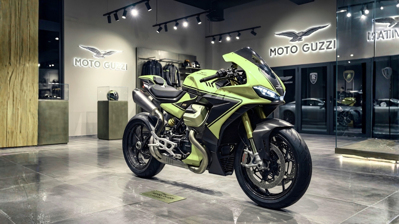 Moto Guzzi V100 Mandello: Moto Potente, Moderna y Fácil de Entender