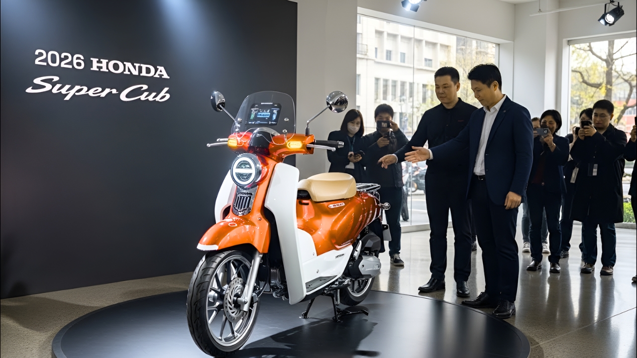 Honda Super Cub 2026: Moto Clásica y Fácil de Conducir
