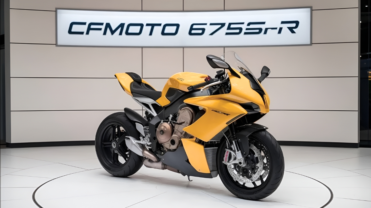 CFMoto 675SR-R – Moto Deportiva Potente y Moderna