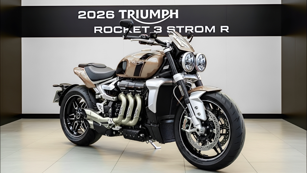 Triumph Rocket 3 Storm R 2026: Moto Potente y Emocionante