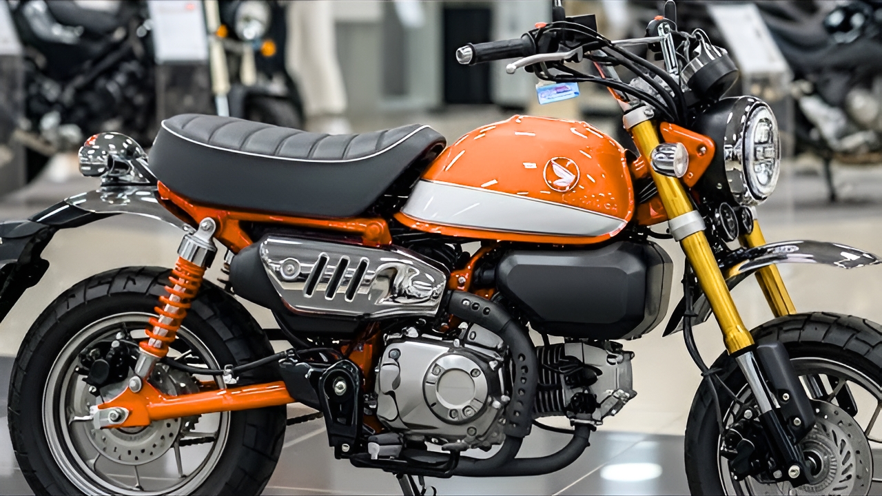 Nueva 2026 Honda Monkey 125: Mini Moto Divertida con Estilo Retro y Ágil Conducción