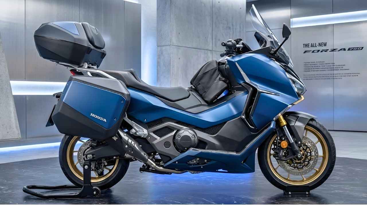 Recorrido Completo de la Honda Forza 750 2026: El Nuevo Blanco Perlado es Impresionante