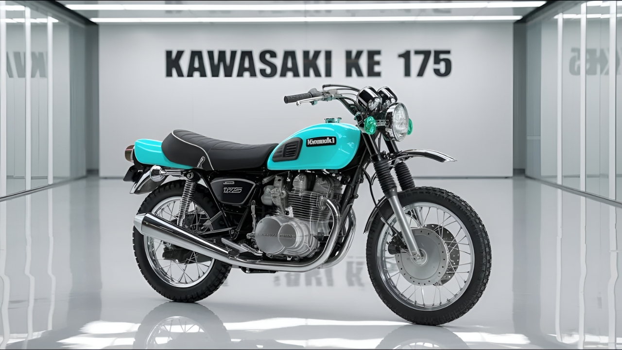 Kawasaki KE 175 2026: La Moto Clásica Vuelve con Diseño Moderno y Potente
