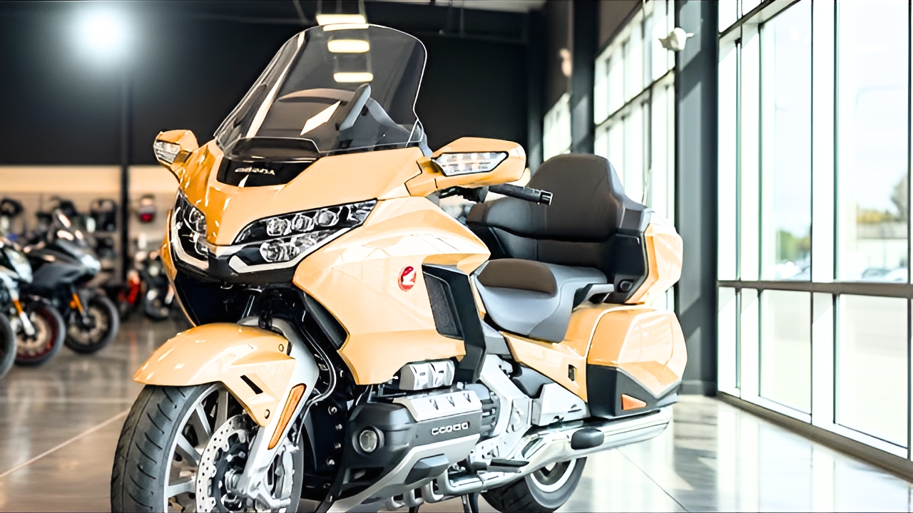 Honda Gold Wing: Motocicleta Touring de Lujo con Máximo Confort, Tecnología Avanzada y Rendimiento Ideal para Viajes Largos